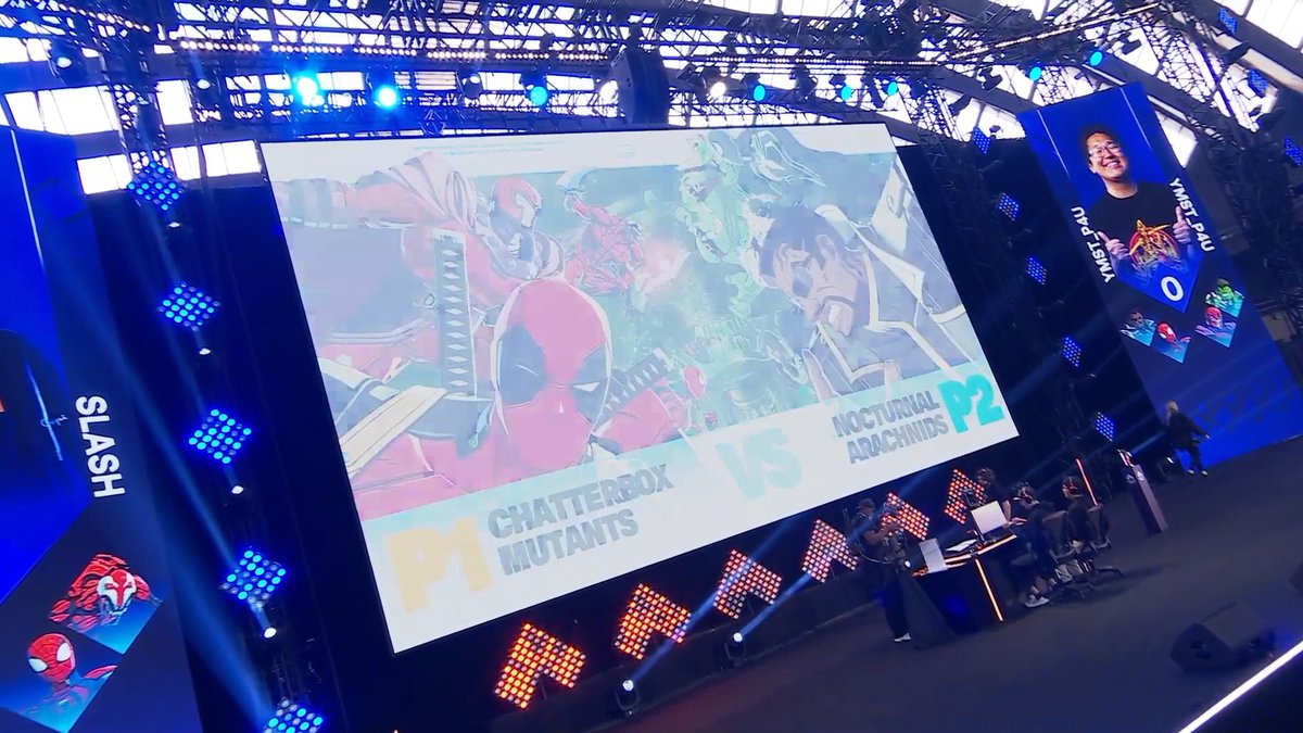 The crowd was FEELING Deadpool's intro!