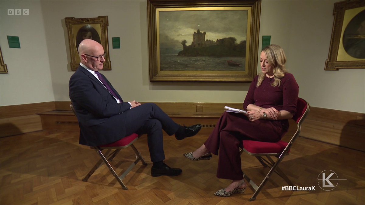 “We’re still friends” Scottish First Minister John Swinney says he’s still friends with his predecessor Nicola Sturgeon despite her criticisms of his election campaign and that they spoke “over the summer” #BBCLauraK