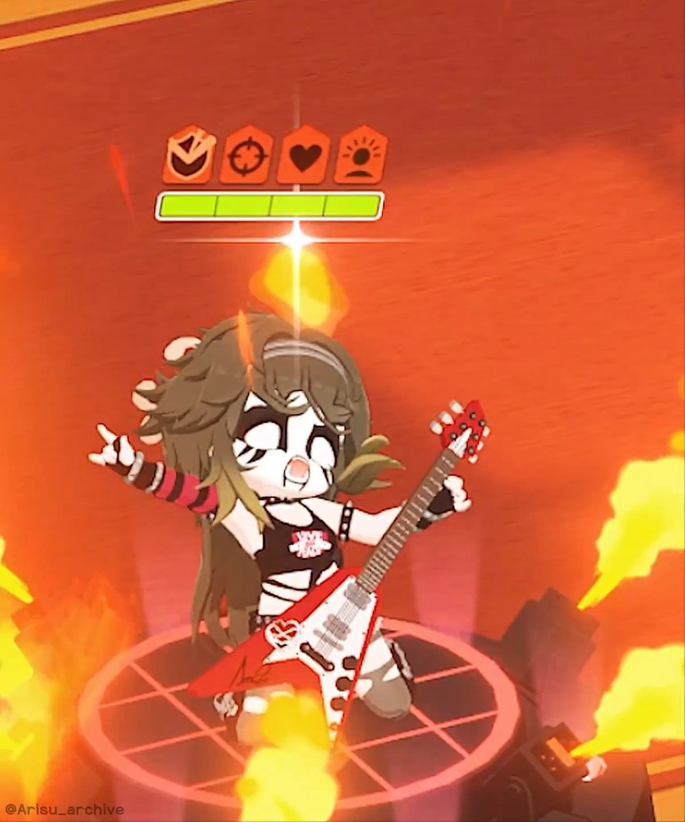 Rock!!!!!!!!!!!!!!! #ブルアカ