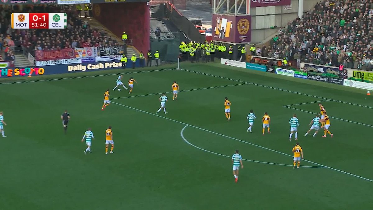 There was a brief VAR check for a handball in the Motherwell box, but play was waved on ⤵️