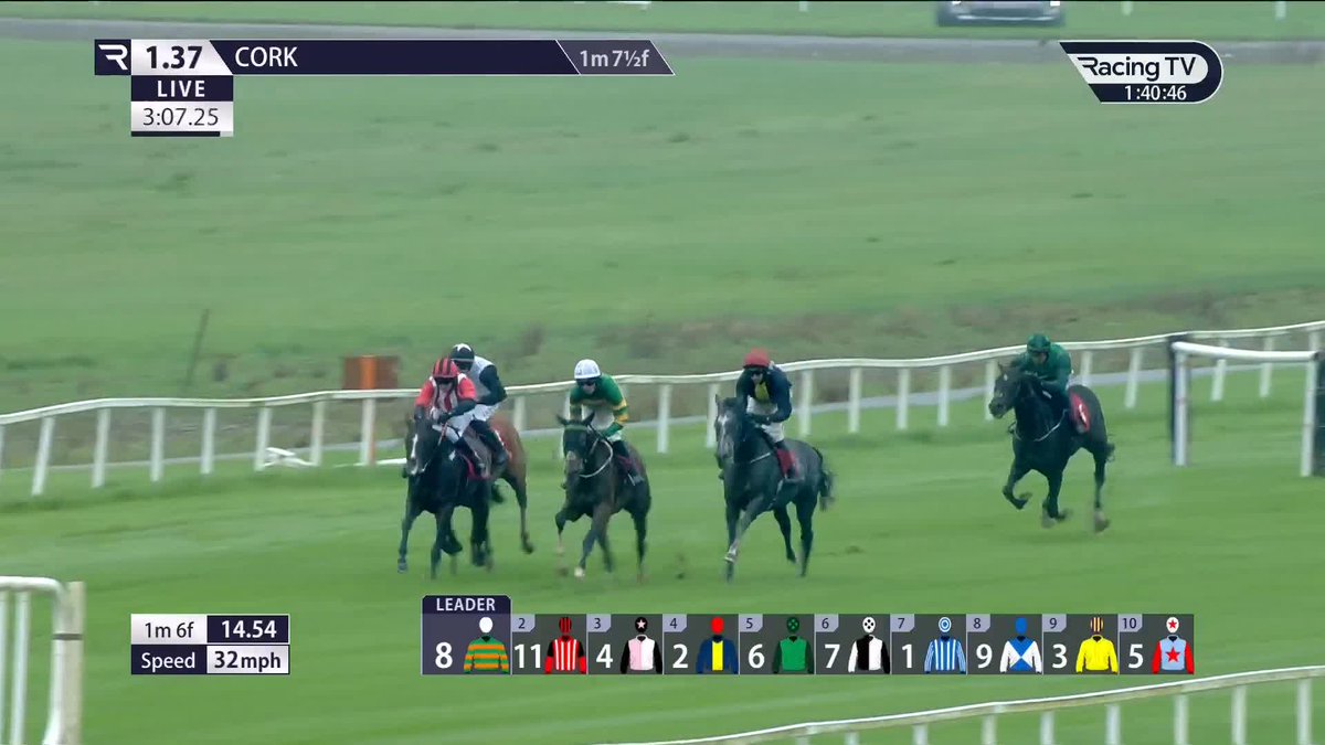 Successful hurdling debut ✅ Atomic City gets the better of Step By Step under Mark Walsh for Joseph O'Brien in the Co-Op Superstores 3-Y-O Maiden Hurdle Cork Racecourse