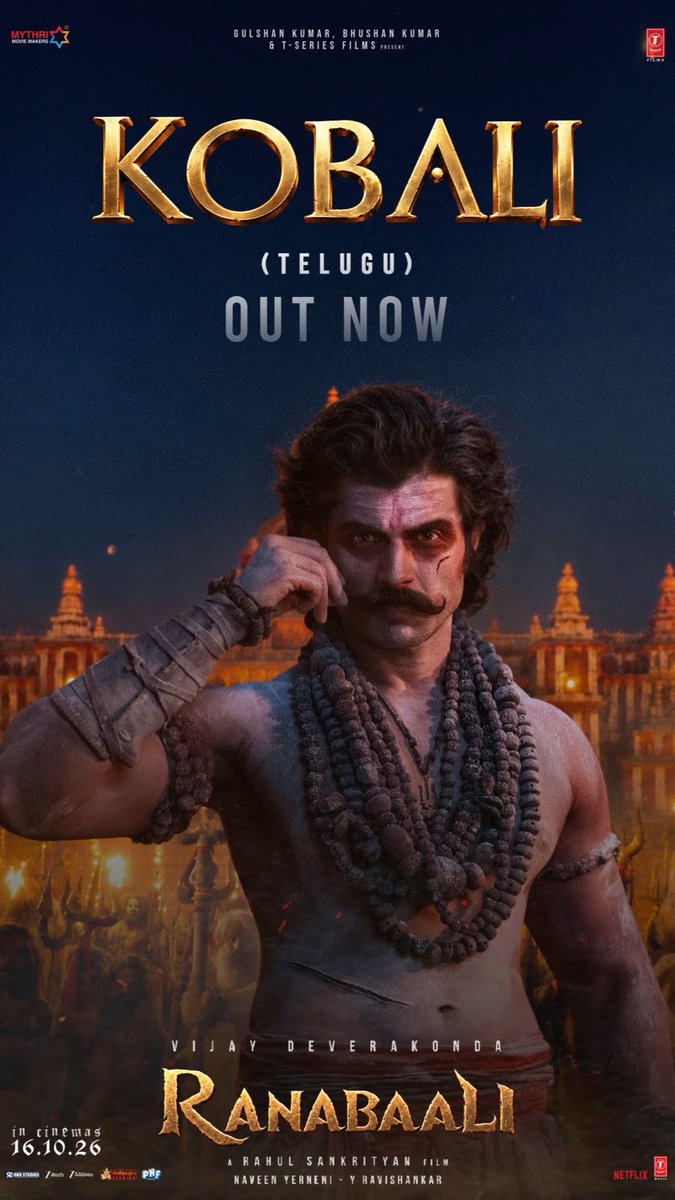 The Wild Power of #Ranabaali 🔱🔥 #KOBALI This Dasara - we meet.