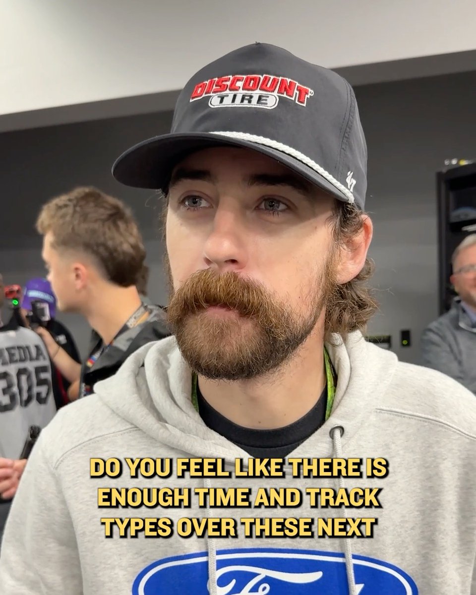 "We have to go win a couple." Ryan Blaney shares his outlook on cutting the deficit to the points leader.