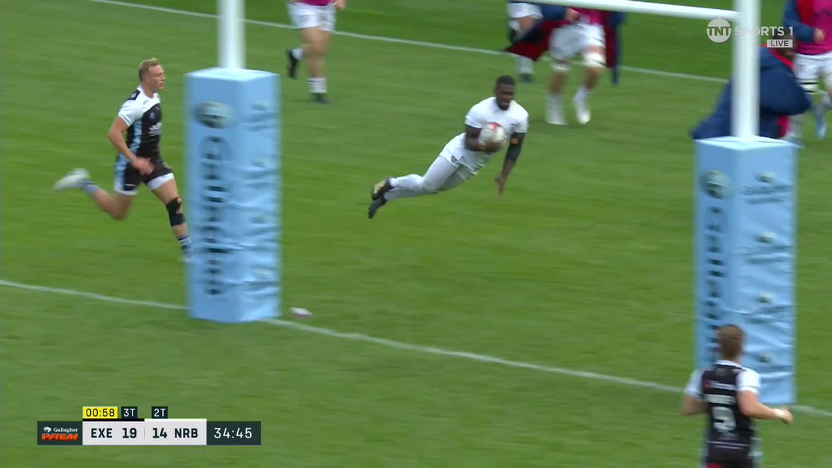 Jake Dalziel with a superb dummy and offload and Christian Wade moves onto 99 ⚡️ 📺 Stream TNT Sports on HBO Max