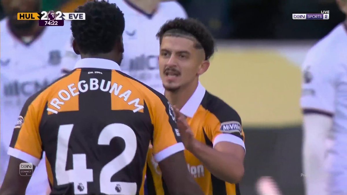 🇩🇿 ⚽️ 🔥 الجزائري محمد بلومي يتألق ويسجل هدف التعادل لهال سيتي في شباك إيفرتون! #الدوري_الإنجليزي_الممتاز