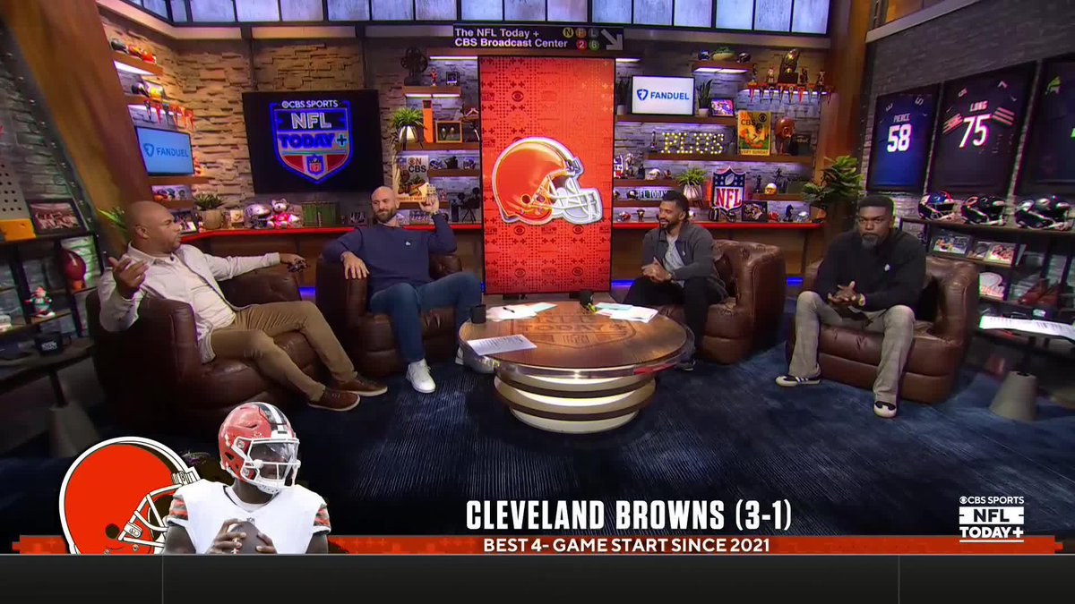 "If [the Browns] win this game, get ready for a trade." Russell Wilson 👀