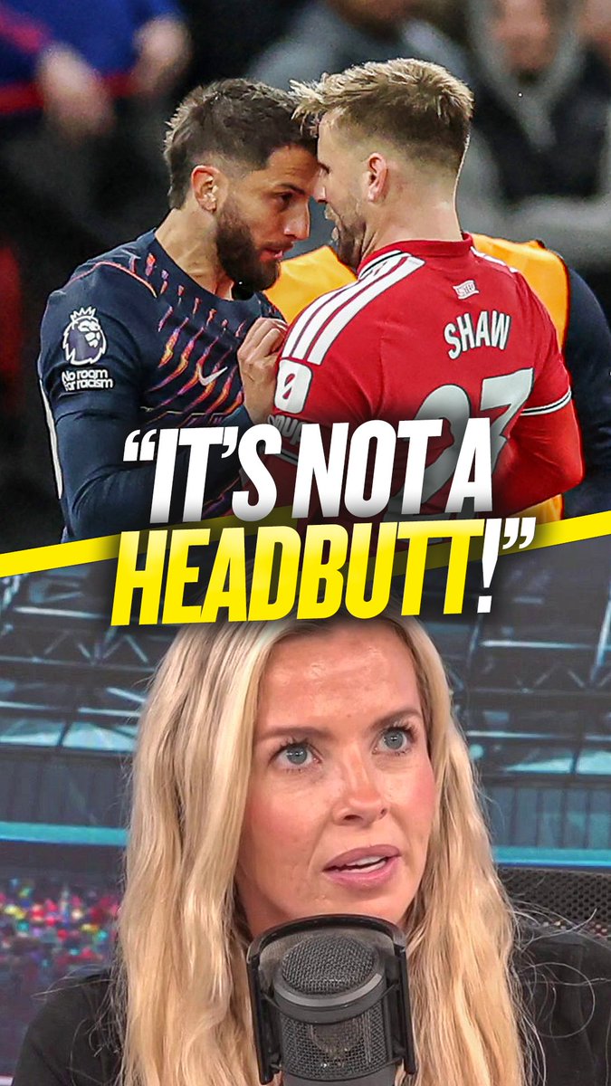 ❌ "It's just not a headbutt!" 👀 "Luke Shaw does floor him!" Shebahn Aherne slams Rodrigo Bentancur's red card for 'headbutt' on Luke Shaw