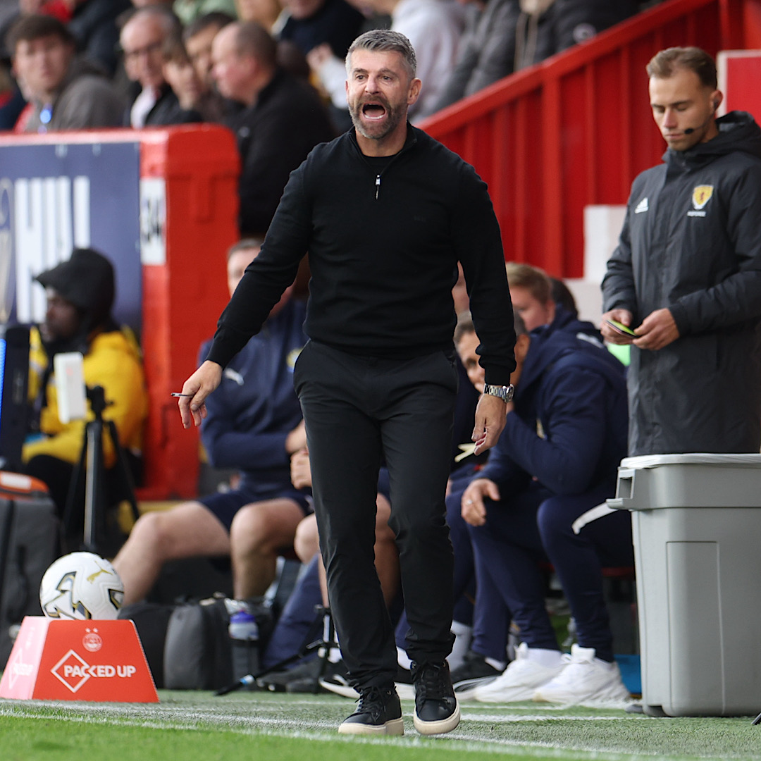 Stephen Robinson spoke to RedTV following our game against St Johnstone.