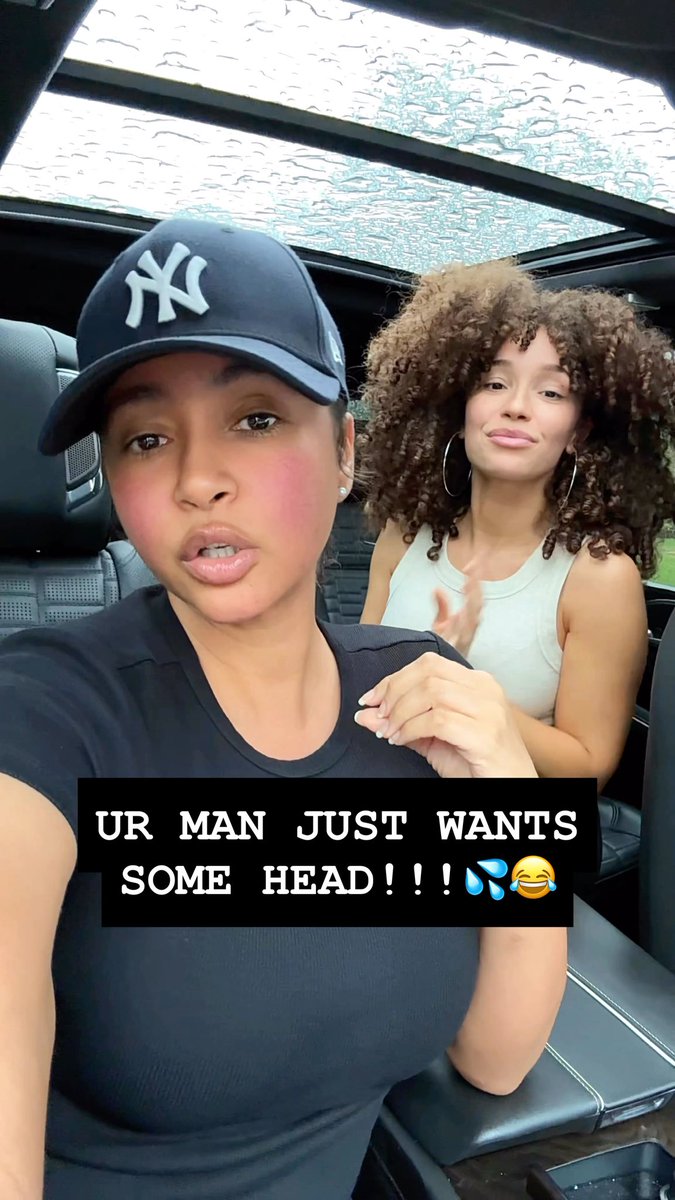 Ur man just wants some head 😂