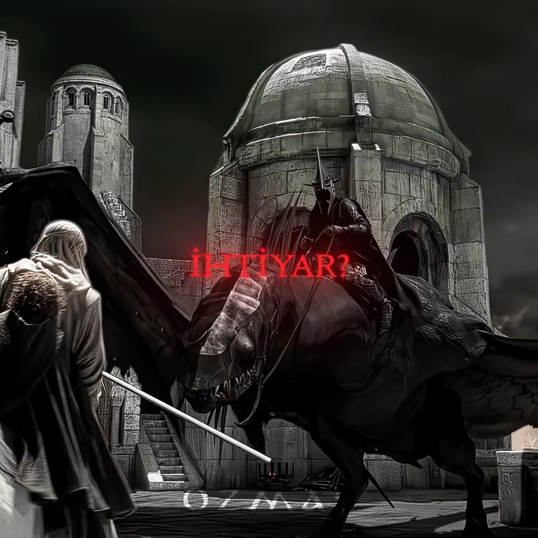 sauron’un bile, kara büyüyle fazla ilgilendiği ve aşırı güçlenmesinden korktuğu bir karakterdir witch king.