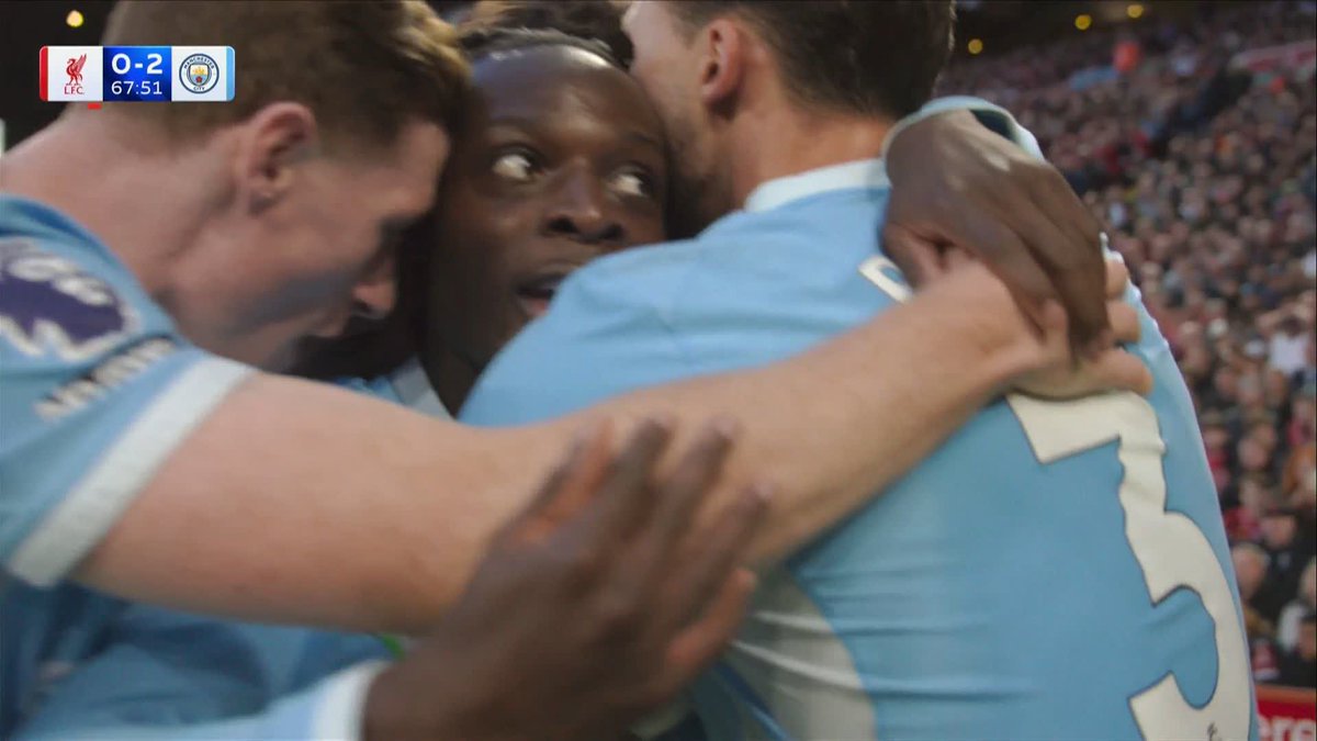 "It's a GEM" 💎 A beautiful strike from Jérémy Doku to double Man City's lead!