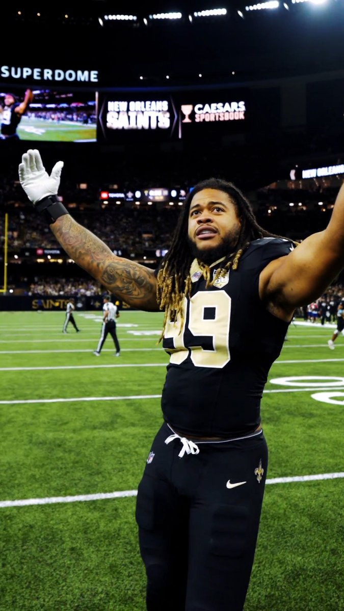Chase Young gets the Caesars Superdome ROCKING 🔊 #MINvsNO on FOX
