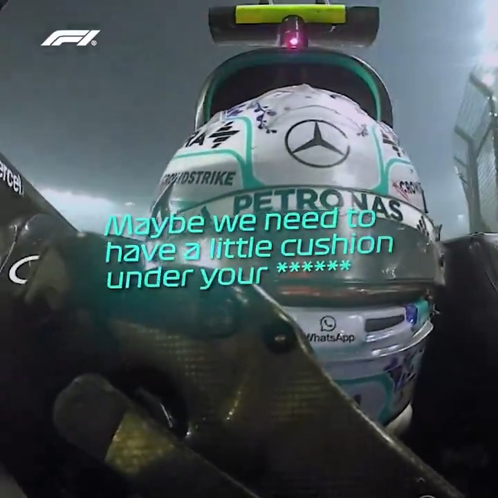 Helpful suggestion from Toto ๐ #F1 #SingaporeGP Mercedes-AMG PETRONAS F1 Team