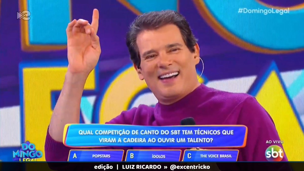 🚨 VERGONHA A menina achando que o The Voice ainda tá na Globo! – Mudou de emissora? – Ele veio pra cá... Faz dois anos! #DomingoLegal