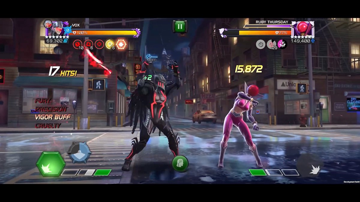 Did you know it only takes one Special 1 and Vox can counter Auto-Block for the ENTIRE fight!?💥 Who's your favorite Auto-Block counter? 👀