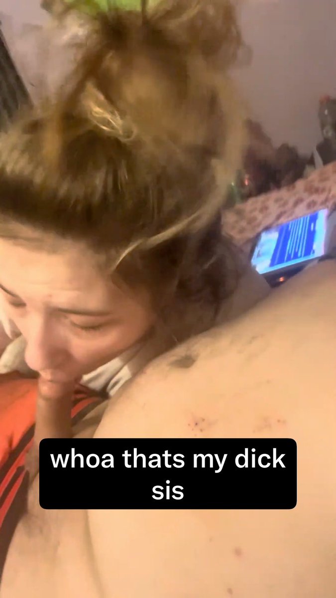 Guess who is sucking on my dick ??