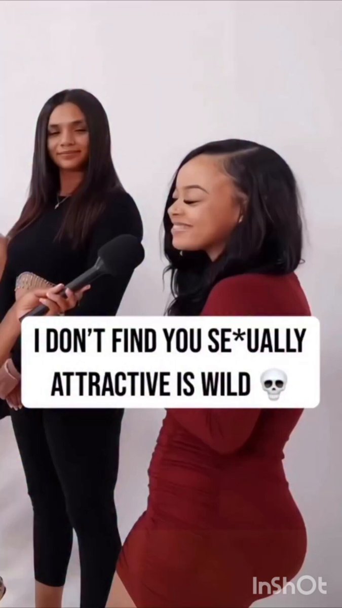 I don't find you sexually attractive is wild How you downplay bro and then expected him to give you a ego boost😂 these kinda women gotta be humbled.