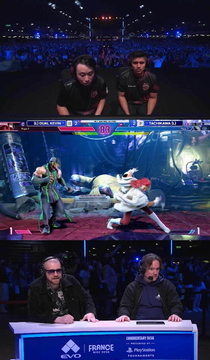 Your #EvoFrance2026 Street Fighter 6 Champion, Dual Kevin!
