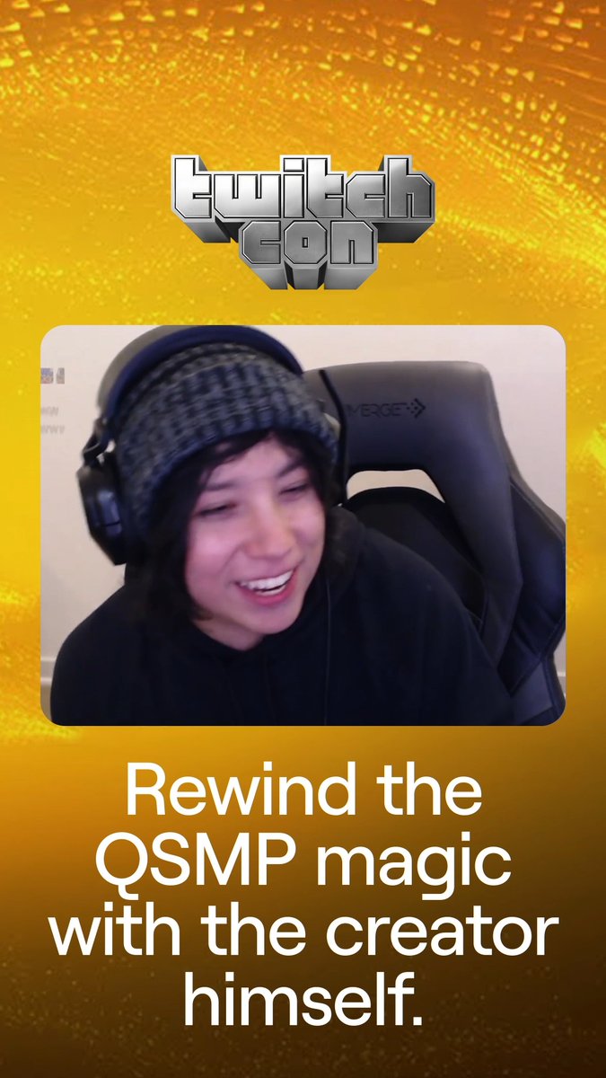 .Quackity is bringing QSMP chaos to TwitchCon! Relive the biggest laughs and wildest moments with the creator himself. More details: