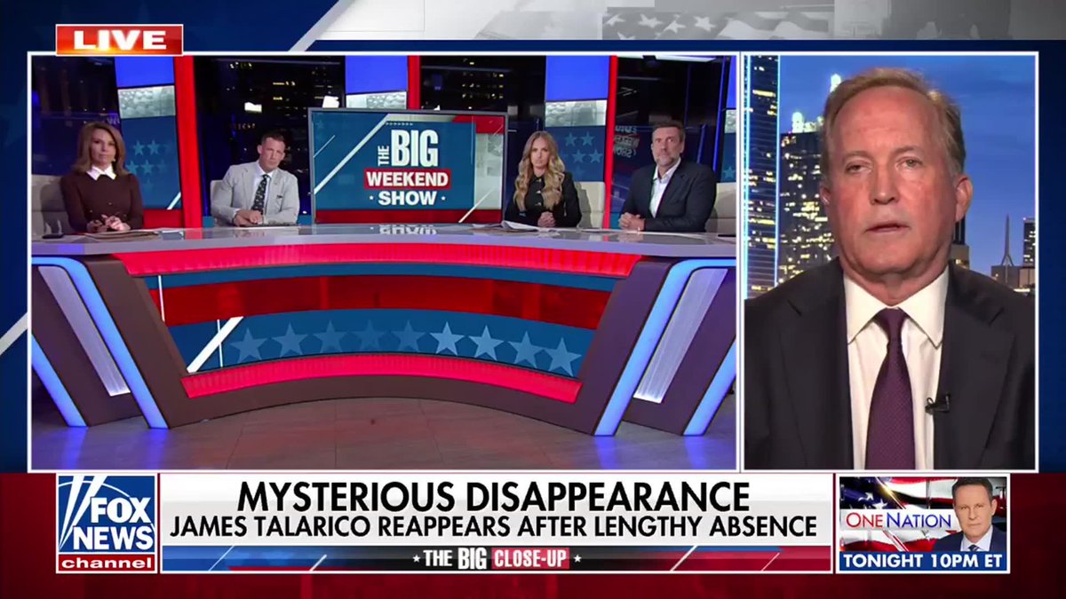 "He's not strong enough." Texas GOP Senate candidate Ken Paxton calls out opponent James Talarico over his reported two-week absence from the campaign trail, questioning his strength and political record. "He's really done very little...no accomplishments," Paxton adds. Talarico's campaign initially said he had the flu when questions surfaced about his whereabouts.
