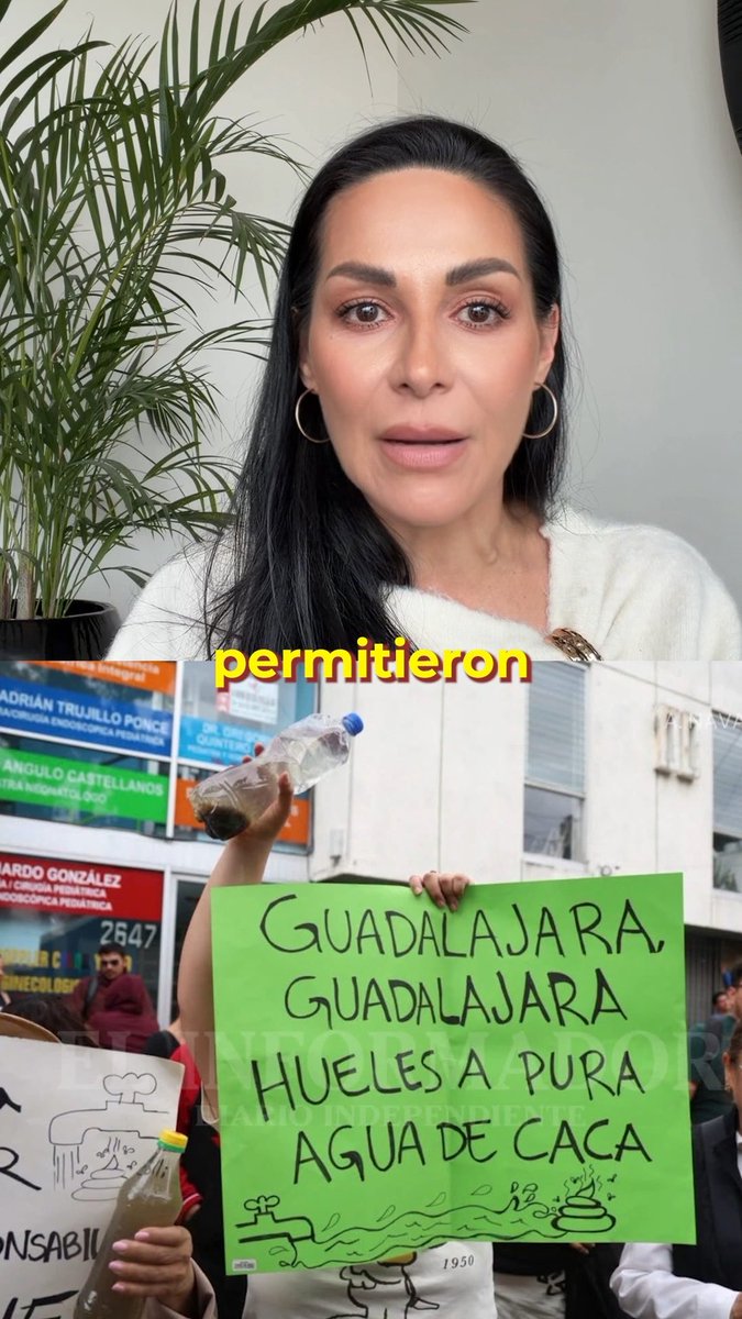 Hoy es un día negro para Jalisco. El gobierno fallido de Pablo Lemus responde con golpes, gas lacrimógeno y chorros de agua (vaya ironía) a quienes salieron a exigir agua limpia. ¡Qué nivel de miseria! Mas de 9 meses envenenando a la gente de Guadalajara y cuando la gente sale a exigir un derecho humano, recibe este nivel de repression. Pongo a disposición de las personas detenidas y sus familias a mi equipo jurídico. No les vamos a dejar solos y no vamos a callarnos! Exigimos justicia, agua limpia y que los responsables rindan cuentas.