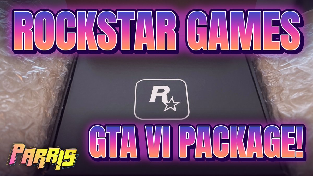 I received a package from Rockstar Games for GTA VI