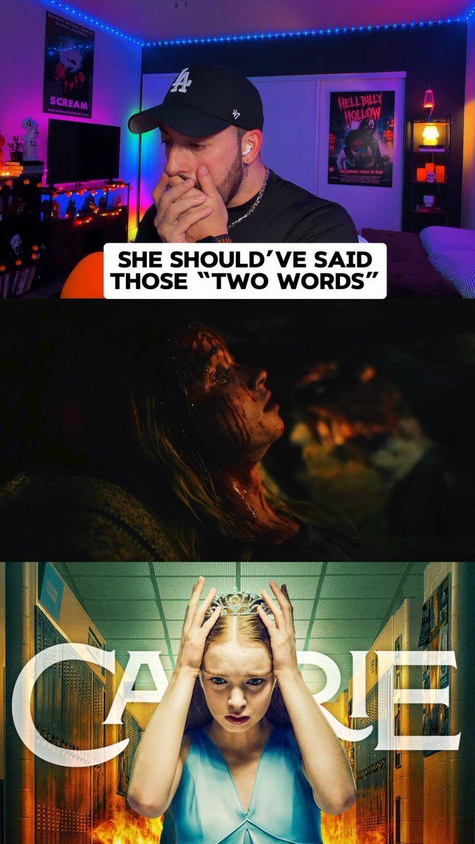 Carrie kills Chris and Billy #Carrie #MikeFlanagan