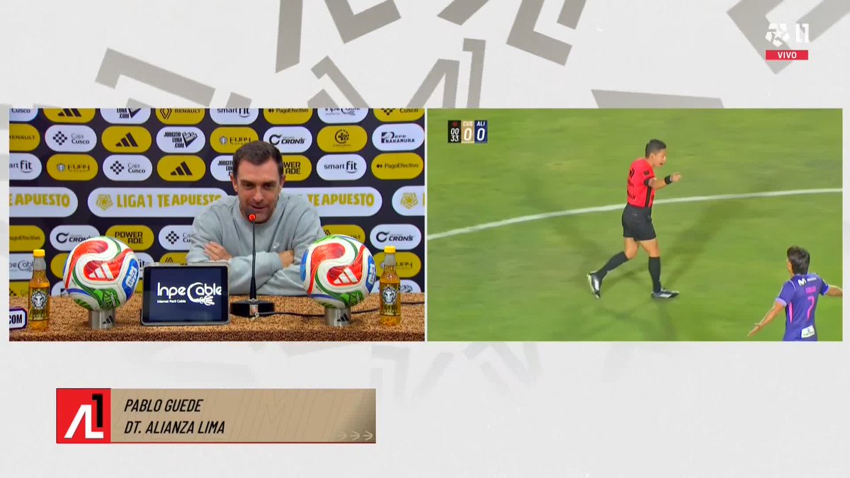 🎙️Pablo Guede: “DESPUÉS DE LO DE HOY, ¡YA BASTA! DESPUÉS DE LO DE AYER, ¡YA BASTA! DEJEN QUE EL FÚTBOL PONGA A CADA UNO EN SU LUGAR”. #ALL1MITE #AlianzaLima 📺 Conoce cómo ver L1MAX en vivo 👉