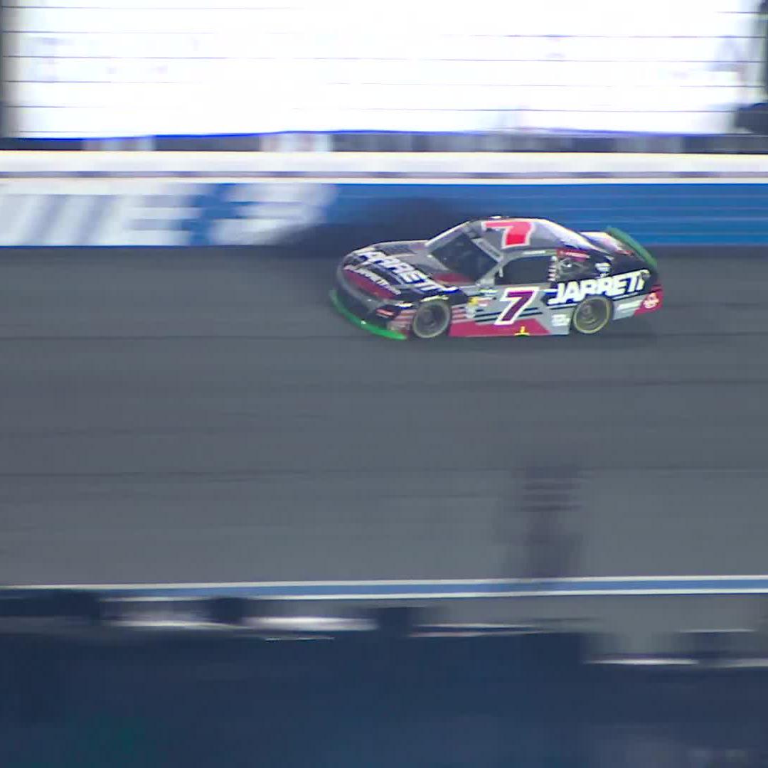 The battle for the lead heats up with just 15 laps to go. Tune in on The CW Sports.