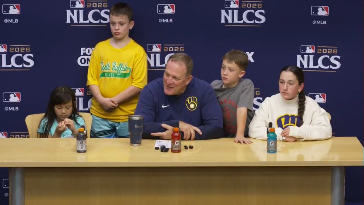 Pat Murphy on Luis Lara and Cooper Pratt 🗣️ “They're more concerned about not letting their teammates down than not letting a national audience down.” #WinOurWay | Milwaukee Brewers