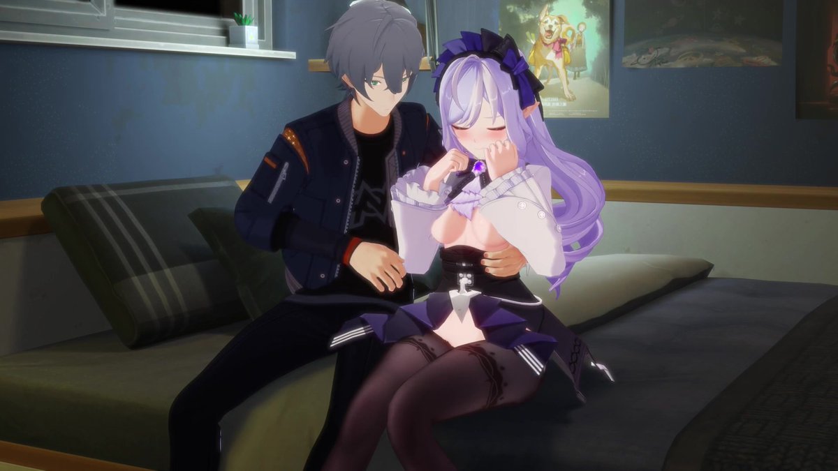 Vivian x Wise! [Kiramekuhoshi] ZZZ: doggystyle romantic heat 4:27 fire! 🍑🍆💦🔥🥵 Full uncut here 👇 #Rule34 #Vivian #Wise #ZZZ #Kiramekuhoshi #NSFW