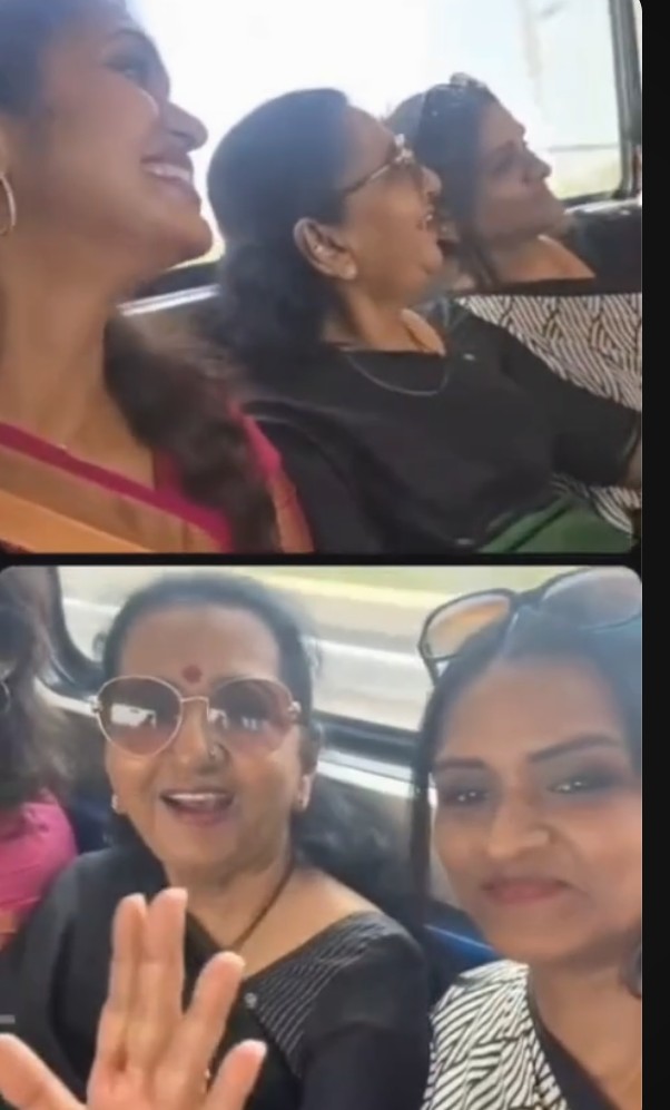 CM Vijay’s Mother Enjoys a Metro Travel🚇❤️
