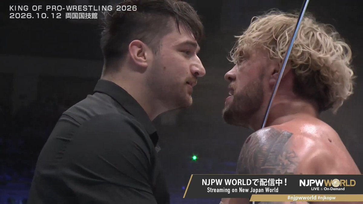 .Will Ospreay • ウィル・オスプレイ ＆ Callum newman カラム・ニューマン “Will we end up falling out?” Streaming now on #njpwworld #njpwworld #njkopw