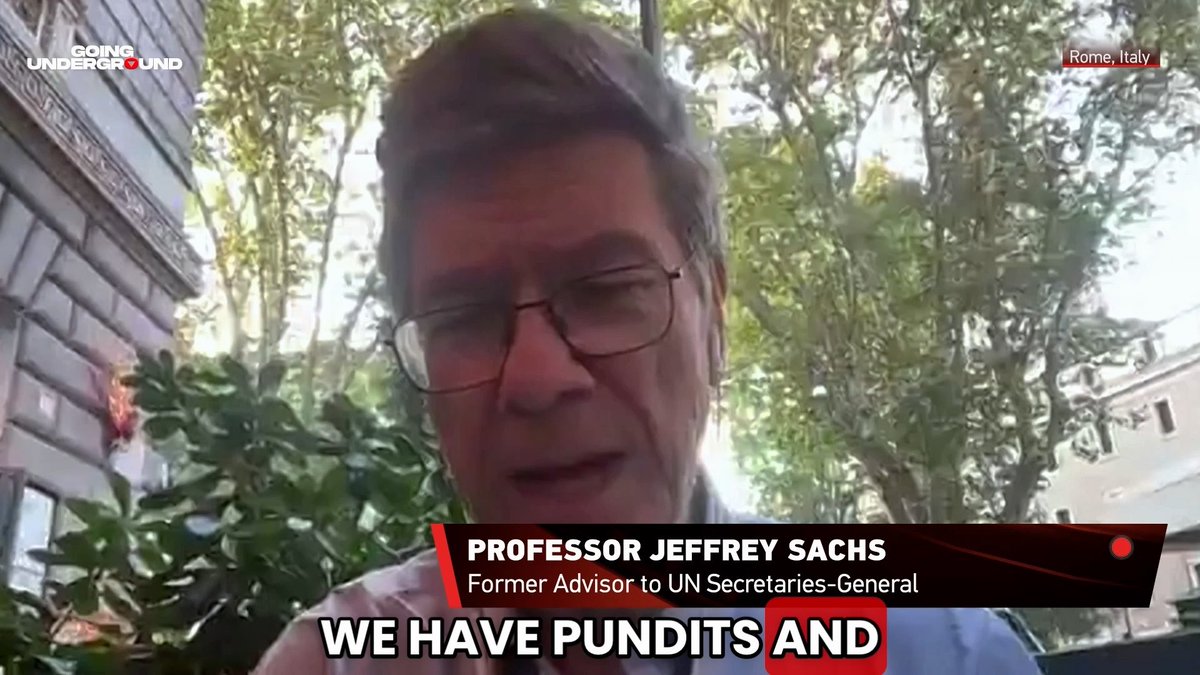 Prof. Jeffrey Sachs: ‘European officials are UNBELIEVABLY RECKLESS with the threat of nuclear war with Russia🇷🇺. We are at DIRE RISK.’ ‘We have pundits and we have officials that say, “Oh, that’s a bluff”, you know, this threat of nuclear weapons. These people are so unbelievably reckless. With your life, and my life, and my children’s lives and my grandchildren’s lives, I can’t even tell you how disgusted I am by this blasé attitude. We are at dire risk of blowing ourselves up, and to deny it and then just talk provocatively and Russia hate talk and, ‘oh, yes, maybe we can take Kaliningrad’ and on and on. This kind of recklessness is shocking. Don’t these people understand anything? Apparently not. This is, but by the way, when I spoke with one very nice European official and I said, “Just say NATO is not going to enlarge.” He said, “Oh well, you know the United States has has said that to President Putin.” I said, “Yeah, it may be true. They said it privately. They didn’t follow through, and your government has never said it. So why don’t you say it publicly?” And he looked at me a little quizzically, like that was a new thought. “Oh, that’s interesting. Yeah, let me think about that.” Do they not understand what’s going on? I really don’t know. It’s shocking to me that this has continued in this way for years. But I think that there is a tremendous amount of incompetence and cowardice and unwillingness of these politicians to admit basic truths, and that that keeps this going. It’s just absolutely disastrous.’ Watch the full interview in the quoted post below 👇