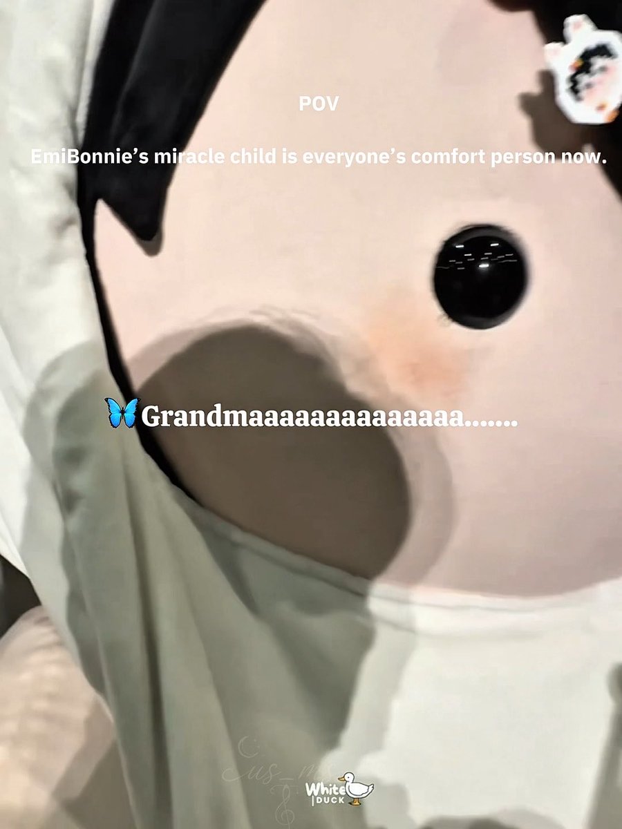 the way EmiBonnie’s miracle child doesn’t just make us happy but also takes the time to comfort us when we’re hurting. 😭🤍 she’s healing so many hearts with her kindness, and I hope she knows how deeply loved she is too. #ANY #emibonnie #emiamily #beonnnie #เอมี่บอนนี่ ©ppchb,Whiteduck