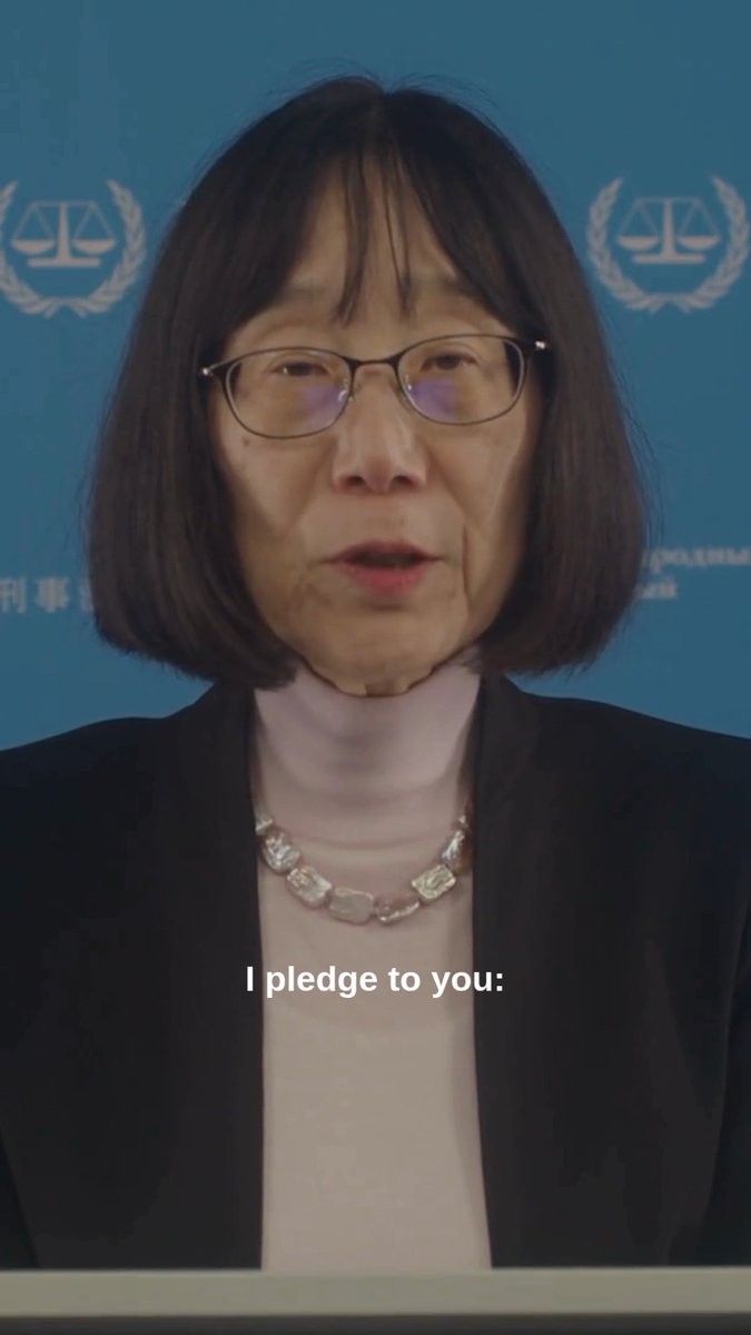 "The International Criminal Court will continue its work, undeterred, with the firm resolve that justice must prevail." - #ICC President Judge Tomoko Akane 🎥 📖