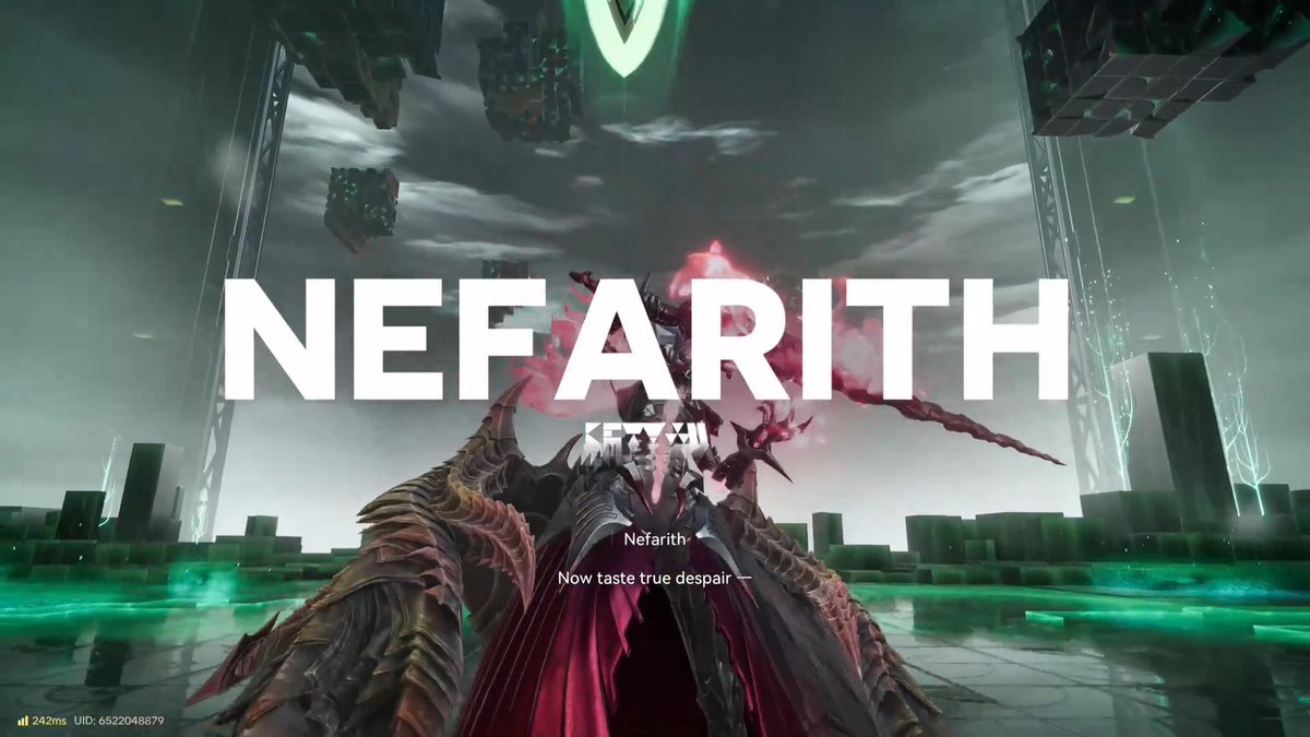 Arknights Endfield has one of the best Boss title intros I’ve ever seen with the huge text dropping like that, the aura is immaculate 😳