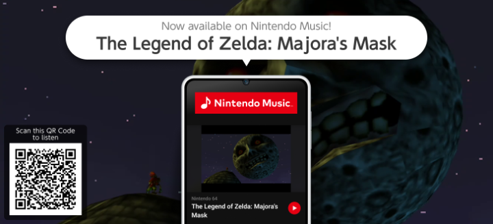 ❌ Suffering a terrible fate ✅ Listening to classic game tunes The Legend of #Zelda: Majora's Mask soundtrack has been added to #NintendoMusic! 🎶 Listen as part of any Nintendo Switch Online membership: