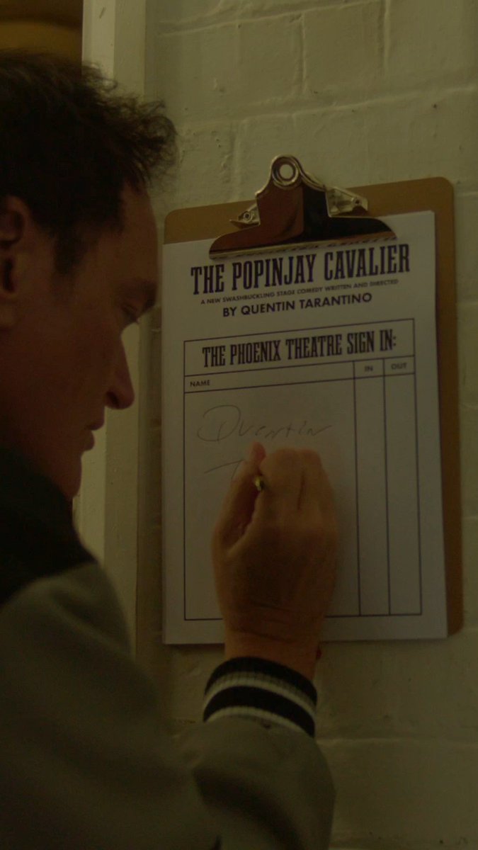Quentin Tarantino's 'THE POPINJAY CAVALIER' is coming to London's Phoenix Theatre in Feb 2027. Tickets on sale now
