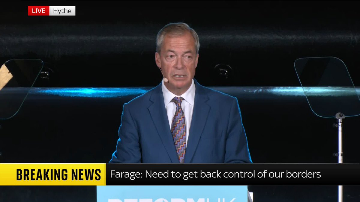 "All we're asking here is for normal service to be resumed." Reform UK leader Nigel Farage has pledged that the party will end the UK's asylum system for up to five years if elected into government. 📺 Sky 501, Virgin 602, Freeview 233 and YouTube
