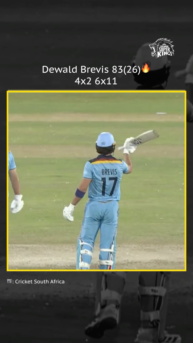 DB’s blasts from yesterday 💥💪 #WhistlePodu #Yellove 🎥 : Cricket South Africa