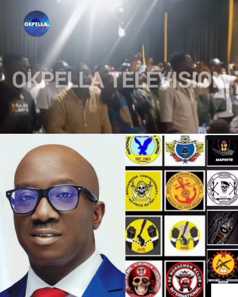 BREAKING NEWS: Over 500 Cultists Renounce Membership, Undertake Oath of Dissociation in Edo State today Over 500 former cult members in Edo State have reportedly renounced their membership of various cult groups and undertaken an oath of dissociation, publicly declaring their decision to abandon cultism and distance themselves from activities associated with the groups. The development comes amid measures by Edo State Governor, Monday Okpebholo, to tackle cultism, curb cult-related violence and improve security across the state. The oath of dissociation marks a formal declaration by the former members to cut ties with their former groups and embrace a peaceful way of life.
