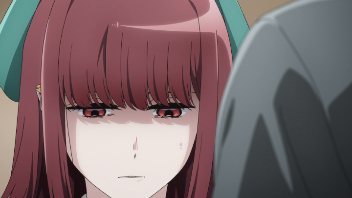 Su cara al final 💀 Anime: Smoking Behind the Supermarket with You