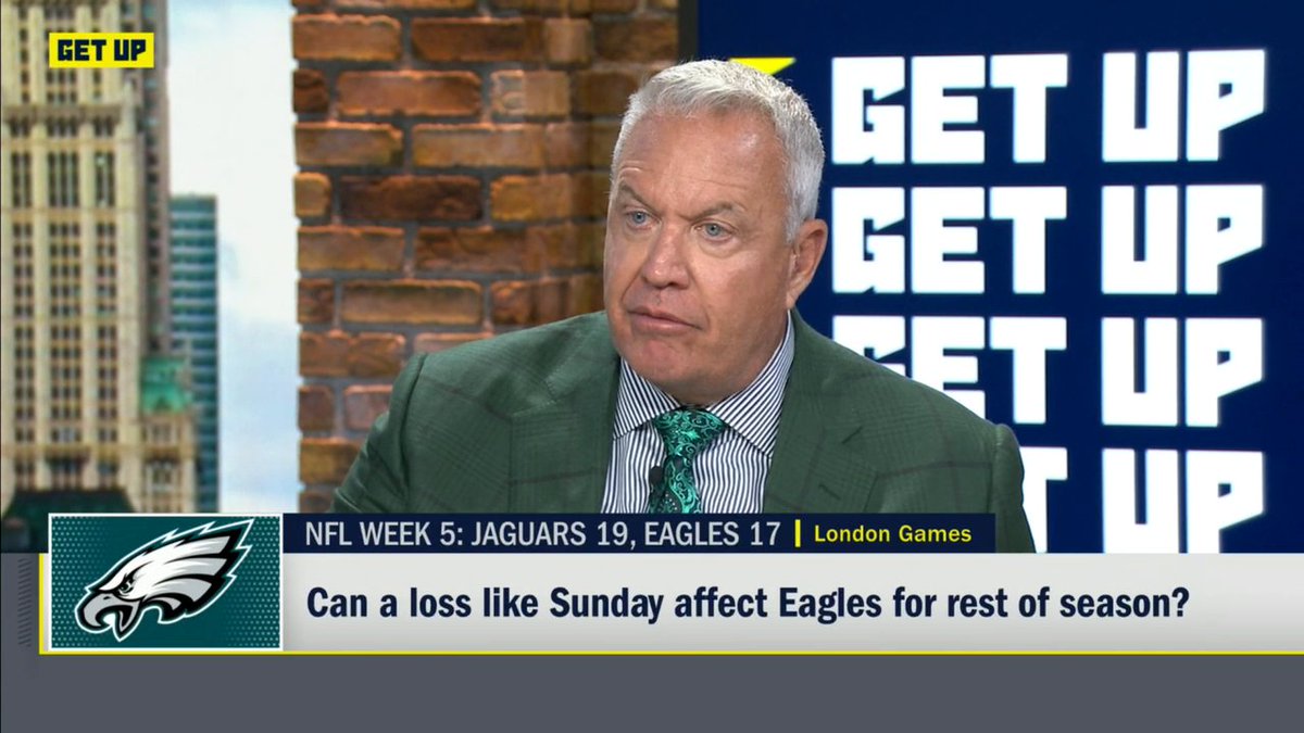 "[The Eagles] played their butts off on defense. ... Let's face it, their offense stinks! —Rex Ryan on the Philadelphia Eagles' performance in their loss to the Jacksonville Jaguars 😬