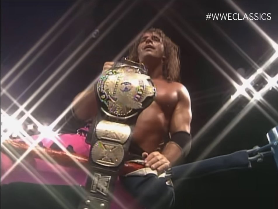 October 12, 1992: Bret Hart defeats Ric Flair, wins WWF Title for first time