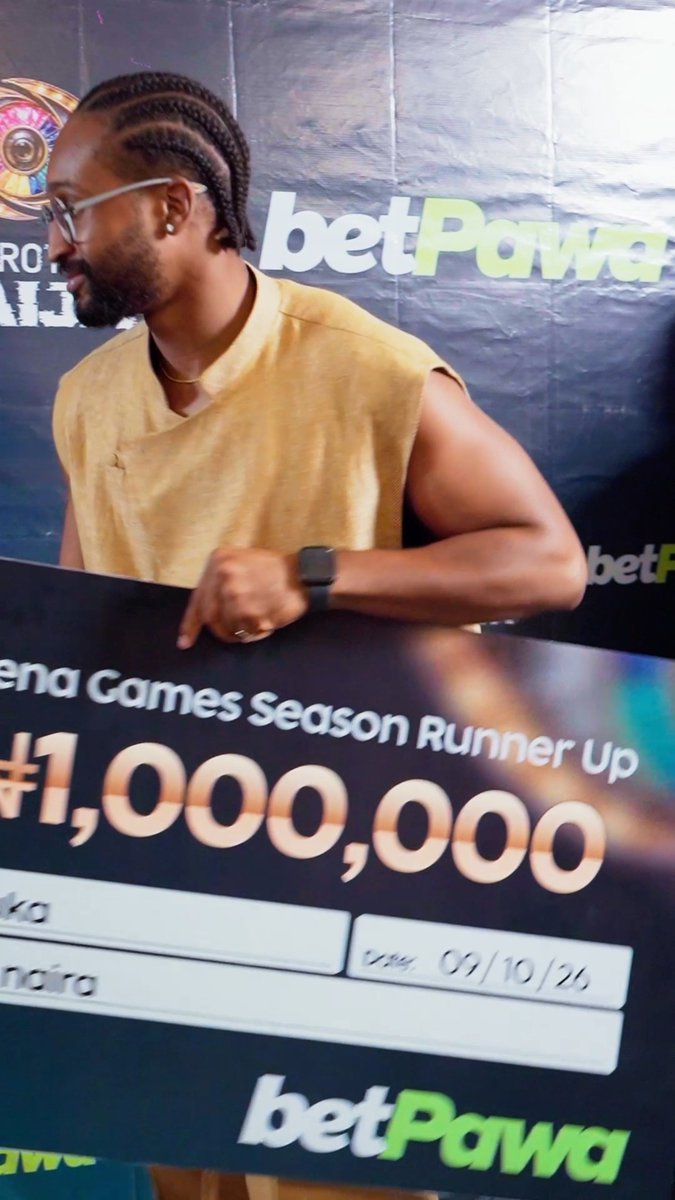 🎉 That's a wrap on Big Brother Naija Season 11. On Friday 9 October, we hosted the finalists and housemates for a prize presentation to close our 10-week partnership. 💪🏾 Friday Arena Game champions and betPawa Task winners, including Team Boosted Odds and Team 1250%, received their dummy cheques. Winners of the betPawa Elite Award for Most Influential Player collected the prizes they'd unlocked on the betPawa Wheel. 👏🏿 The housemates then spent the afternoon with our team, a fitting close to a record-breaking season! #betPawa #BBNaija
