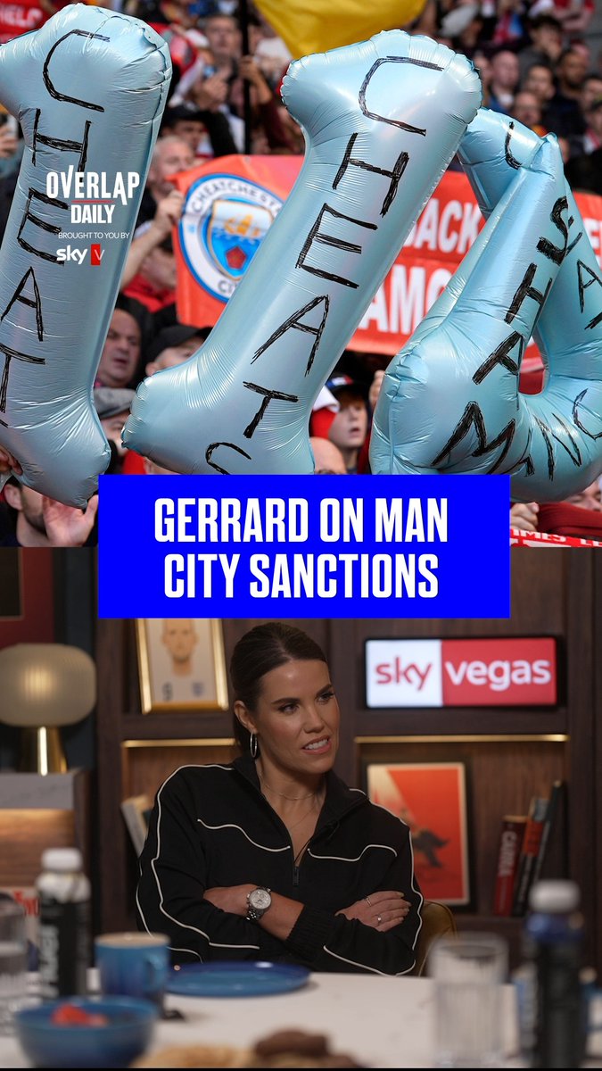 “Make them suffer like they’ve made everyone else suffer” 😳 Gerrard didn’t hold back with his verdict on potential punishments for Man City. The latest Overlap Daily episode now LIVE on YouTube and wherever you get your podcasts 🙌⚽️ #overlapdaily