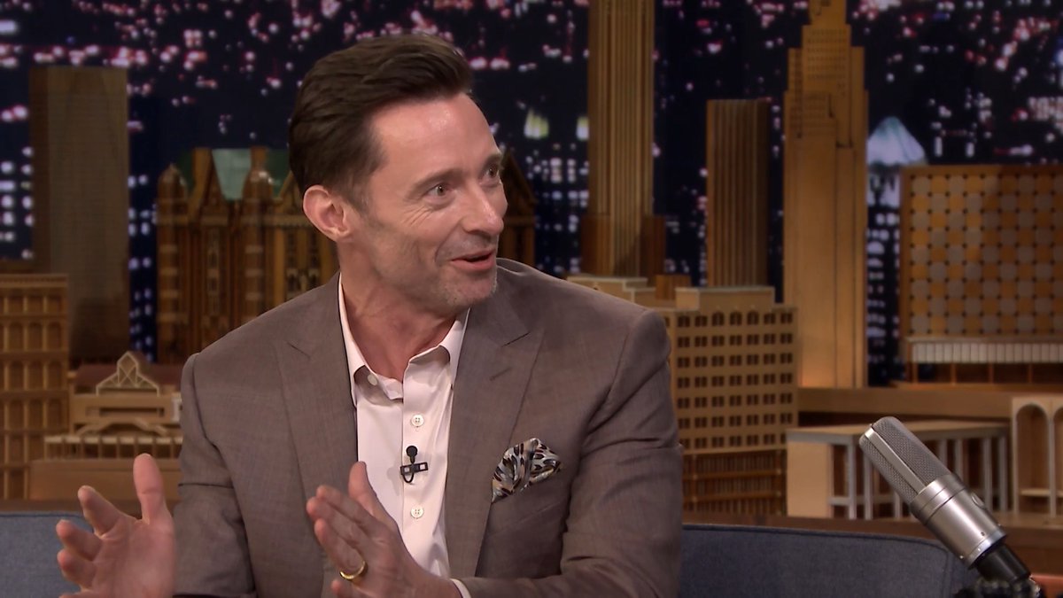 Does Hugh Jackman still have the record for longest career as a live-action Marvel superhero? 👀 #FallonFlashback Original Air Date: April 8, 2019