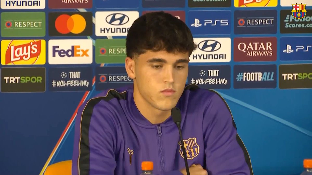 "Tener la portería a 0 te ayuda a ganar los partidos. Tenemos que mejorar en ese tema pero lo vamos a hacer." 🎙️ Pau Cubarsí