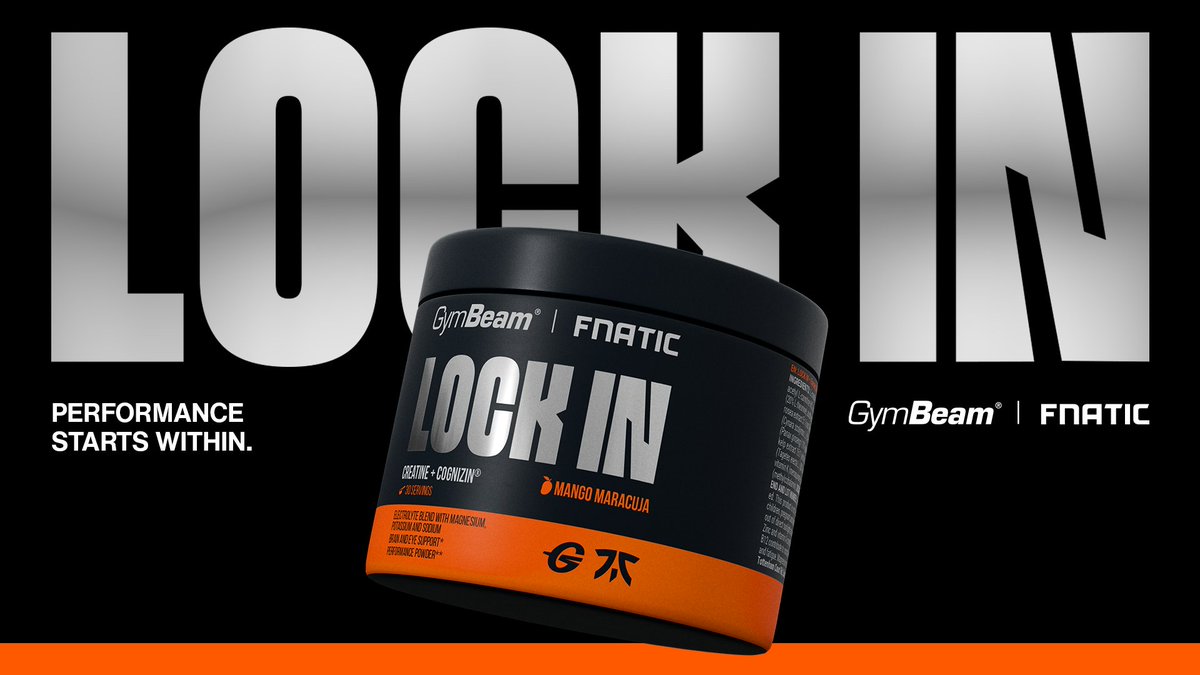 Introducing LOCK IN. Performance starts within.